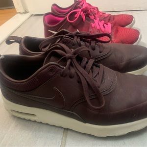 Gently used Nike athletic sneakers